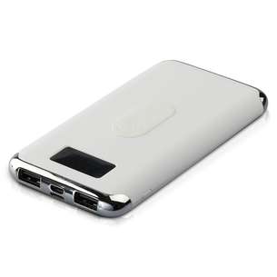 VT-3505 10000mAh POWER BANK WITH DISPLAY AND WIRELESS-WHITE, 48