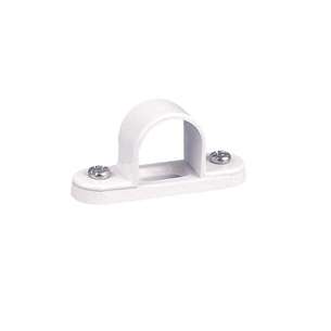 20mm Steel Spacer Bar Saddles White- 18th Edition, (1 SINGLE PIECES)