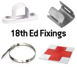 18th Ed Fixings