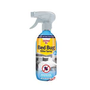 Zero In Bed Bug & Dust Mite Killer Spray 500ml- (formerly ZER975), 6