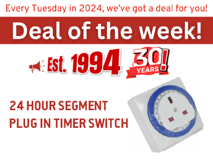 Deal of the week - 24 Hour Plug in Timer Switch